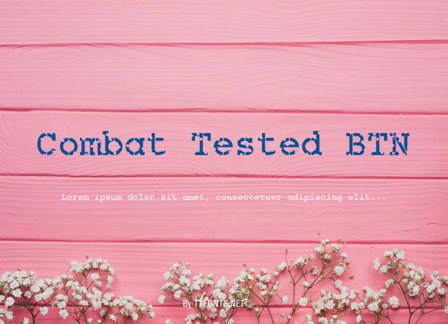 Combat Tested BTN example