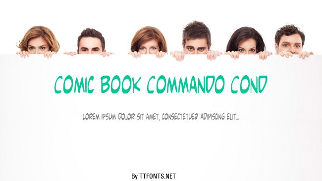 Comic Book Commando Cond example