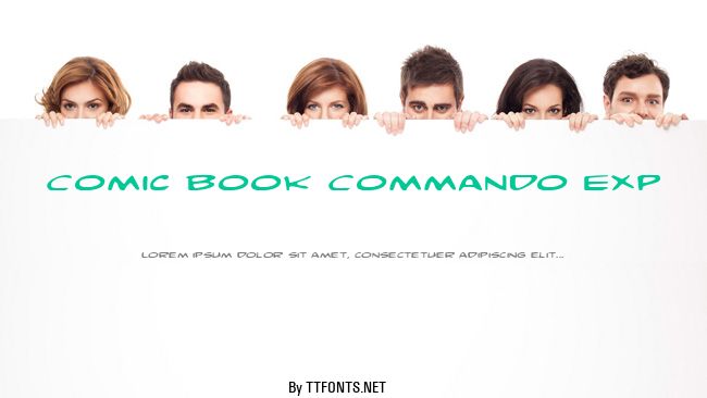 Comic Book Commando Exp example