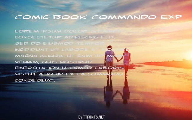 Comic Book Commando Exp example