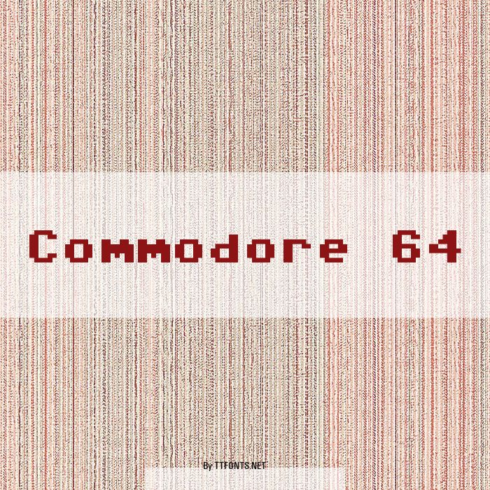 Commodore 64 example