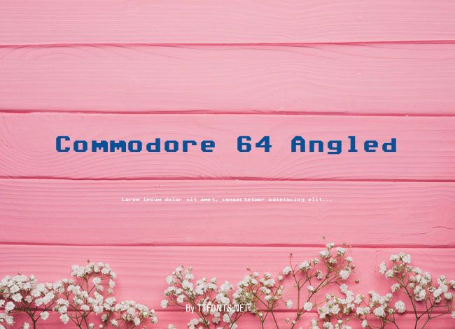 Commodore 64 Angled example