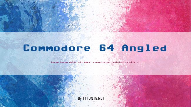 Commodore 64 Angled example