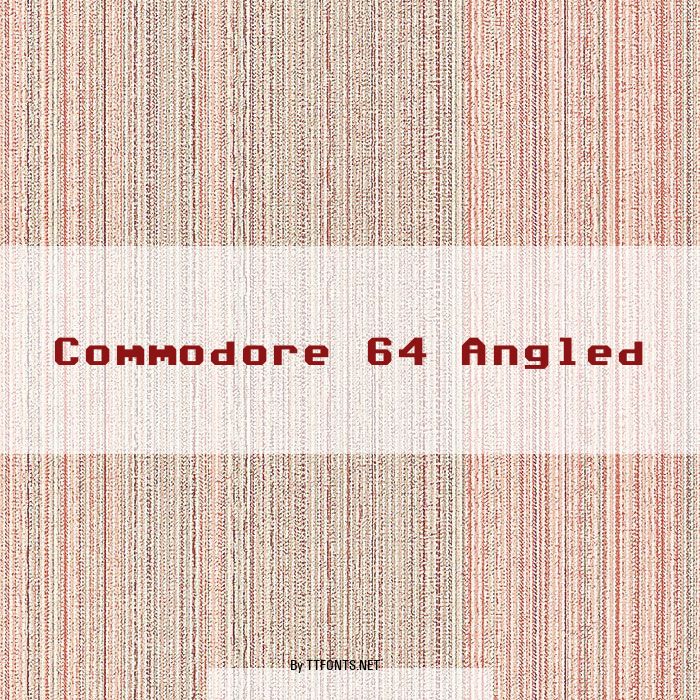 Commodore 64 Angled example