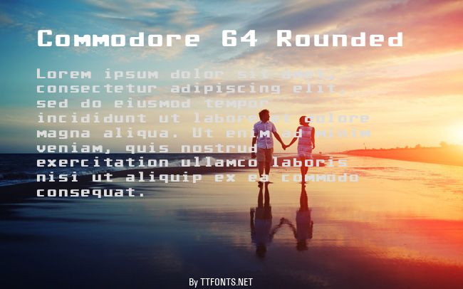 Commodore 64 Rounded example