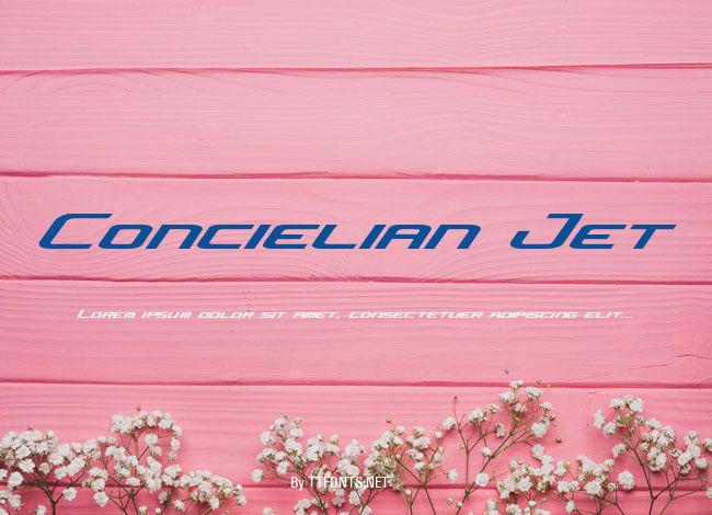 Concielian Jet example