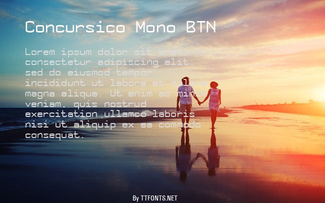 Concursico Mono BTN example