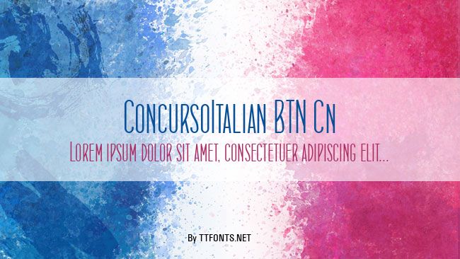ConcursoItalian BTN Cn example