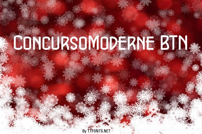 ConcursoModerne BTN example