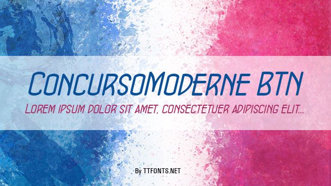ConcursoModerne BTN example