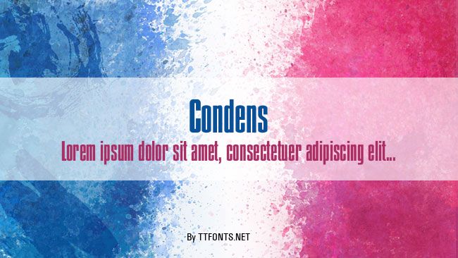 Condens example