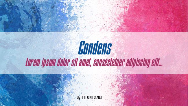 Condens example