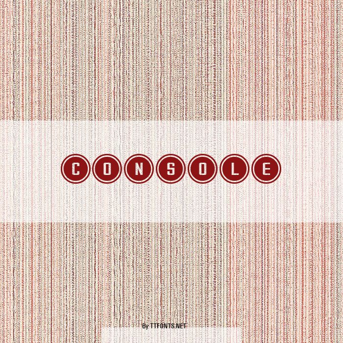 Console example