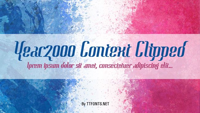 Year2000 Context Clipped example