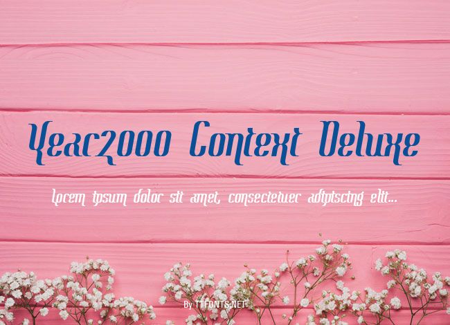 Year2000 Context Deluxe example