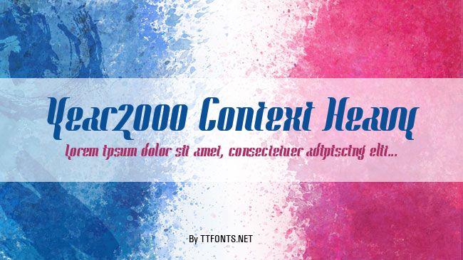 Year2000 Context Heavy example