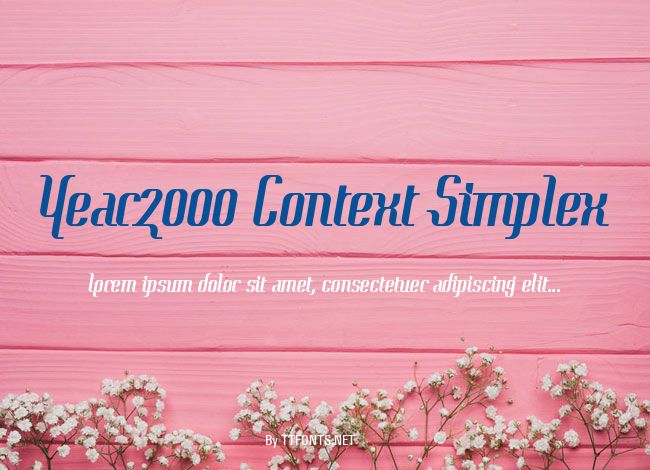 Year2000 Context Simplex example