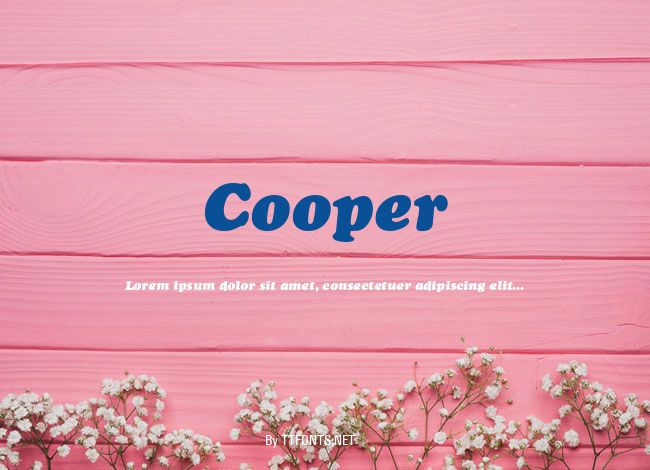 Cooper example