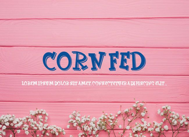 Corn Fed example