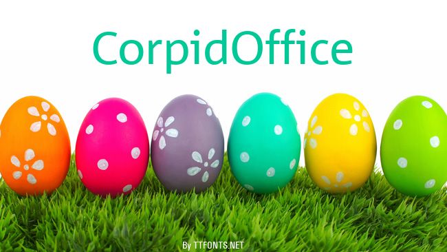 CorpidOffice example