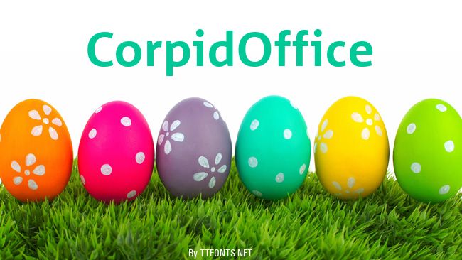 CorpidOffice example