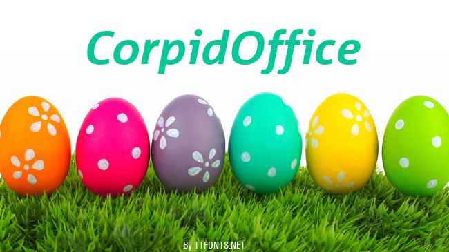 CorpidOffice example