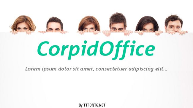 CorpidOffice example