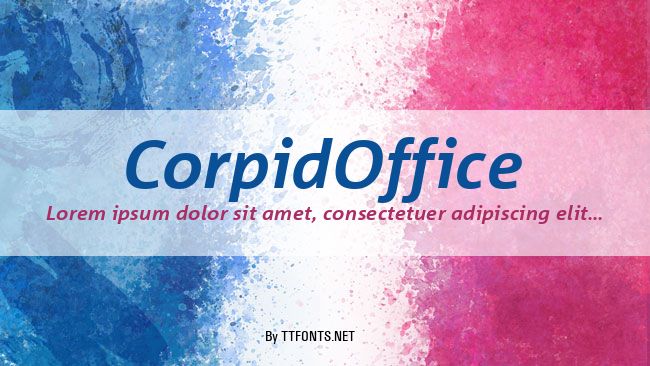 CorpidOffice example