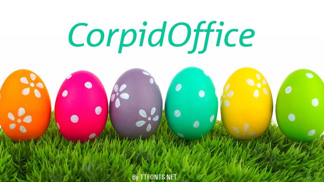 CorpidOffice example