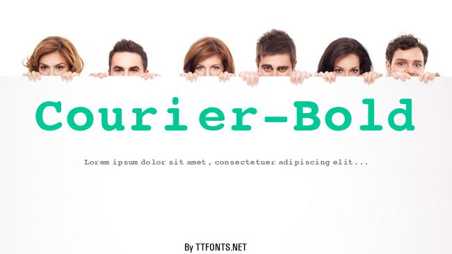 Courier-Bold example