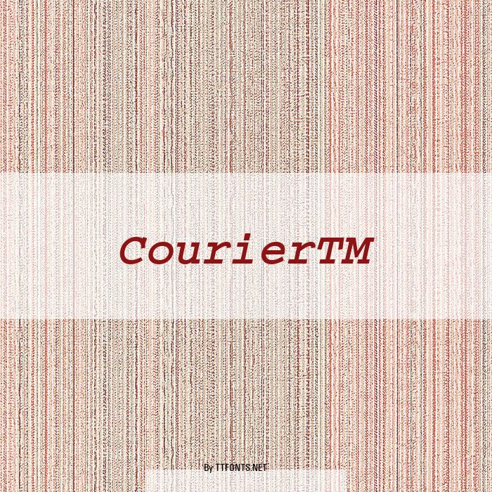 CourierTM example