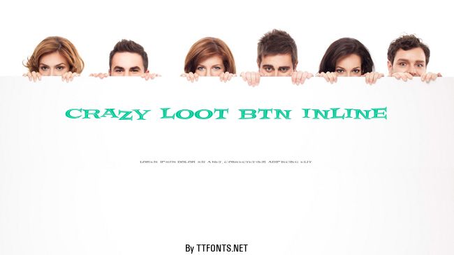 Crazy Loot BTN Inline example
