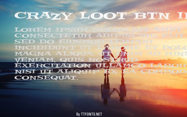 Crazy Loot BTN Inline example