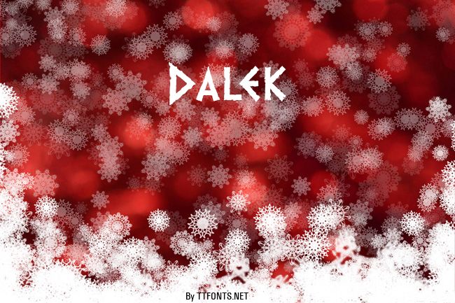 Dalek example