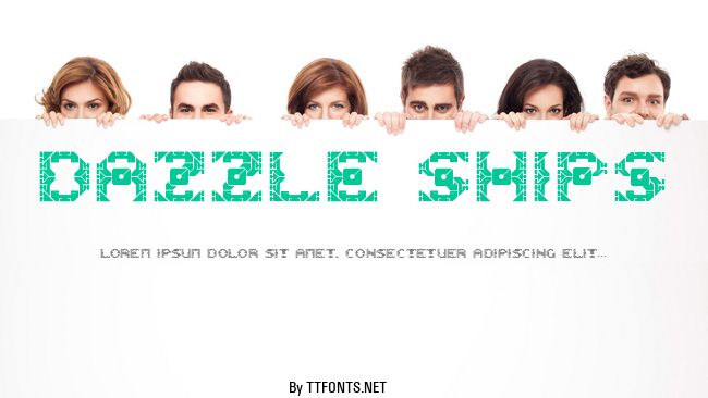 Dazzle Ships example