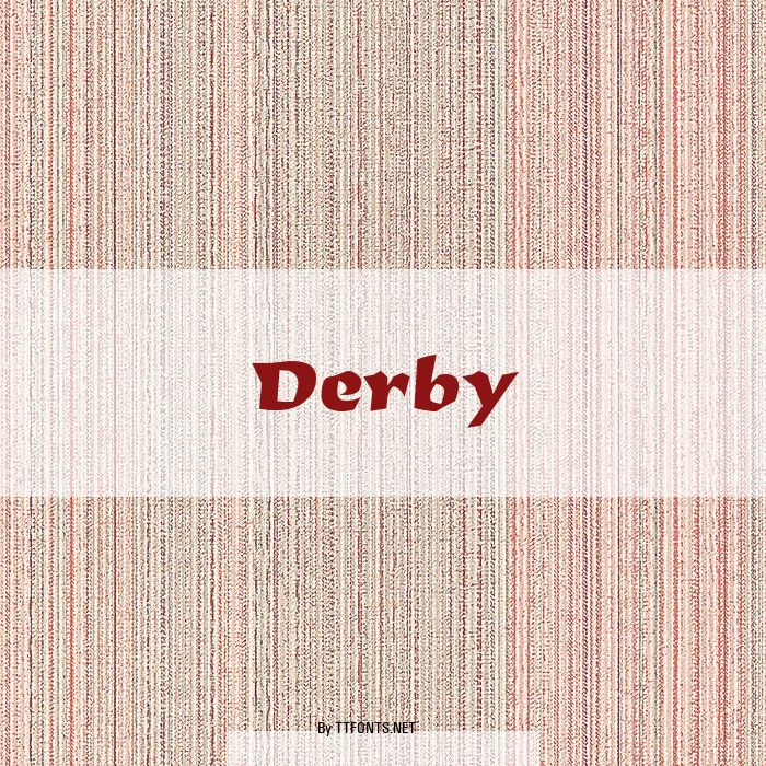 Derby example