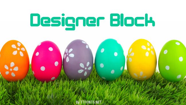 Designer Block example
