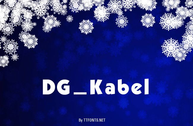 DG_Kabel example