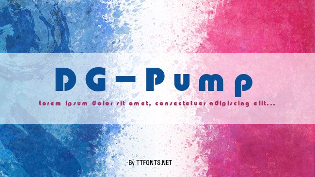 DG_Pump example