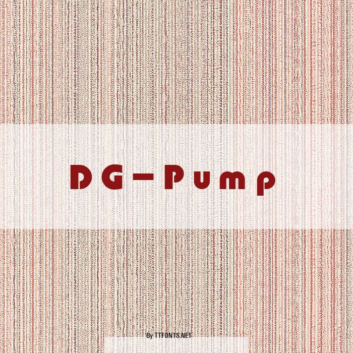 DG_Pump example