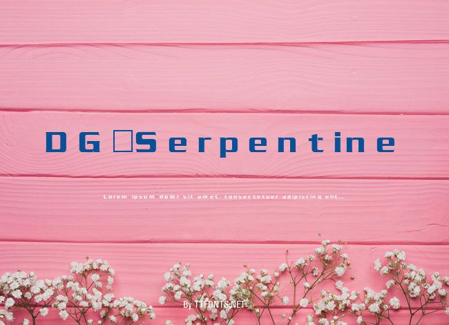 DG_Serpentine example