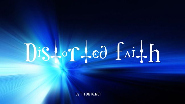 Distorted Faith example