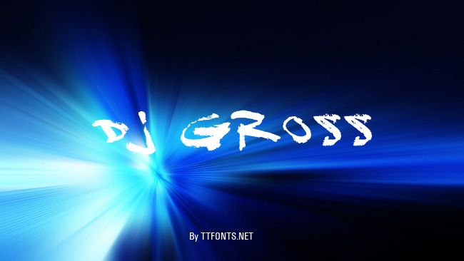 DJ Gross example