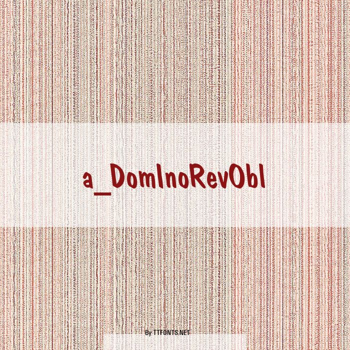 a_DomInoRevObl example