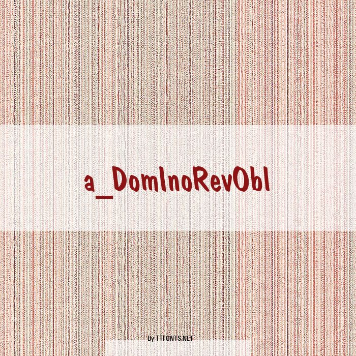 a_DomInoRevObl example