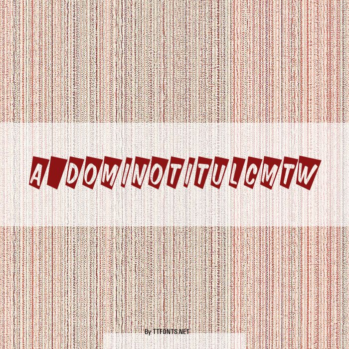 a_DomInoTitulCmTw example