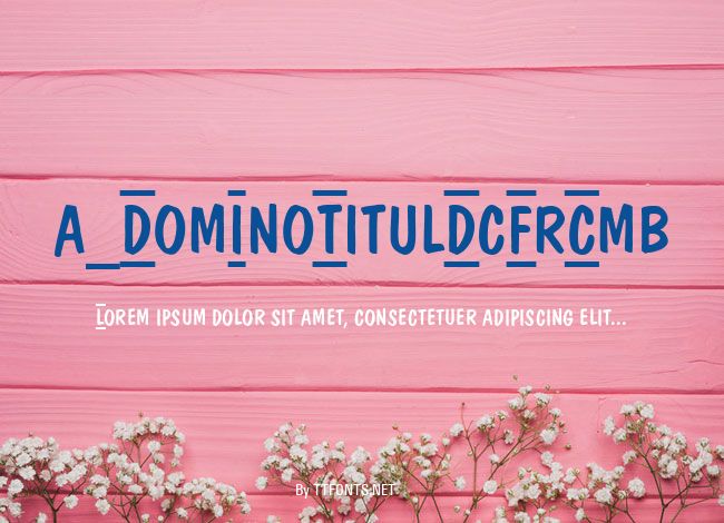 a_DomInoTitulDcFrCmb example