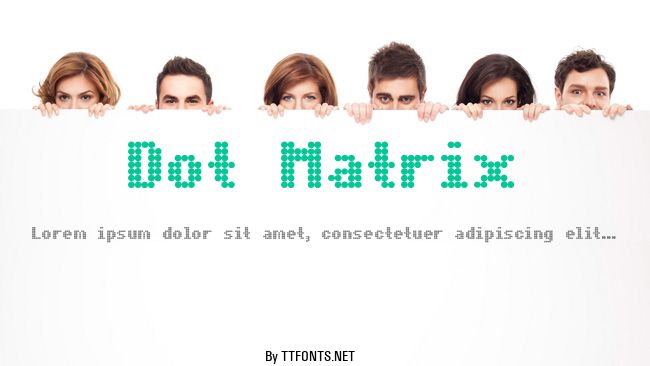 Dot Matrix example