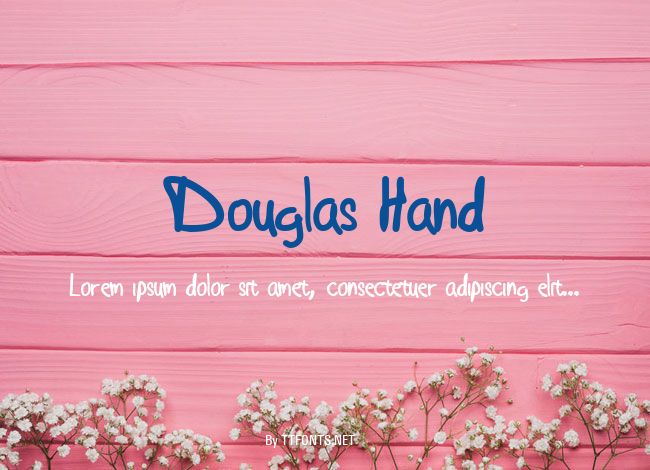 Douglas Hand example