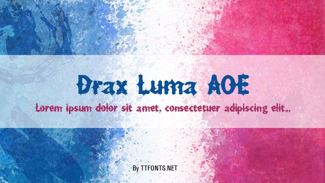 Drax Luma AOE example